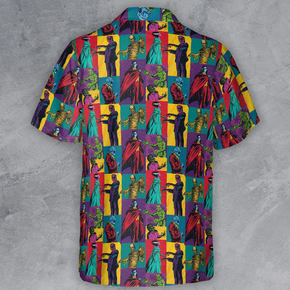 Monsterror Universal Classic Monsters Button Down Shirt - 3