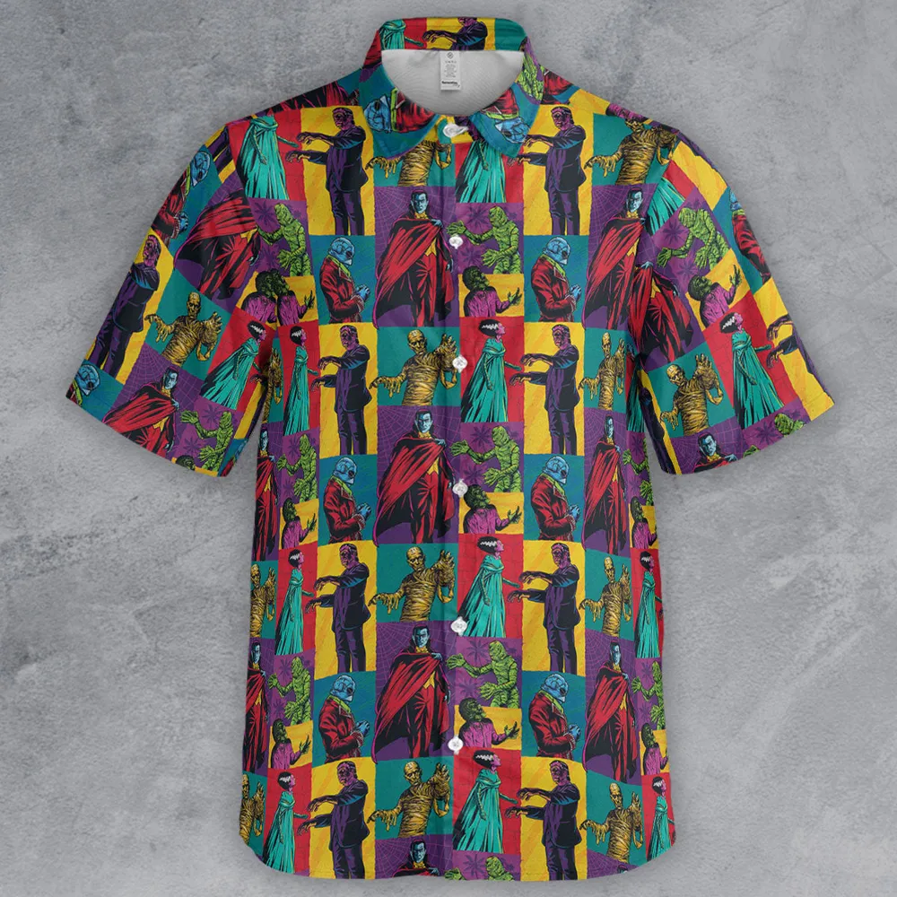 Monsterror Universal Classic Monsters Button Down Shirt - 2