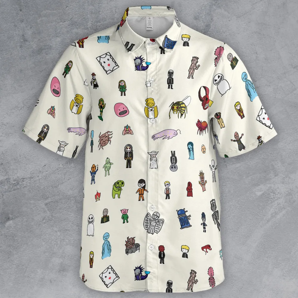 Doctor Who Universe Button Down Shirt - 2