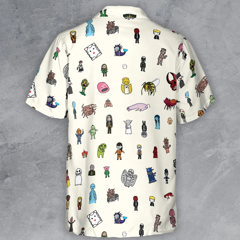 Doctor Who Universe Button Down Shirt - 3