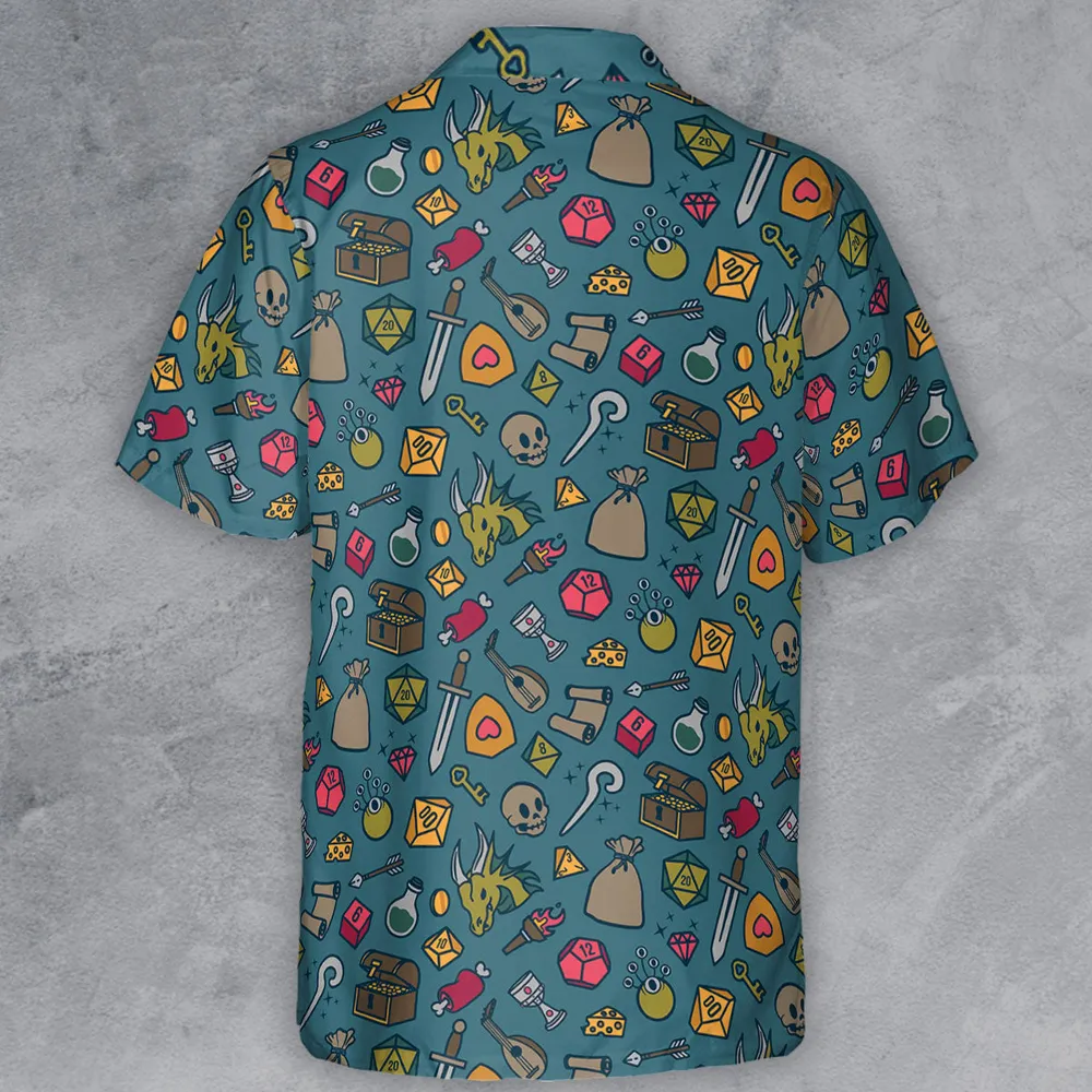 Play Your Role DnD Button Down Shirt - 3