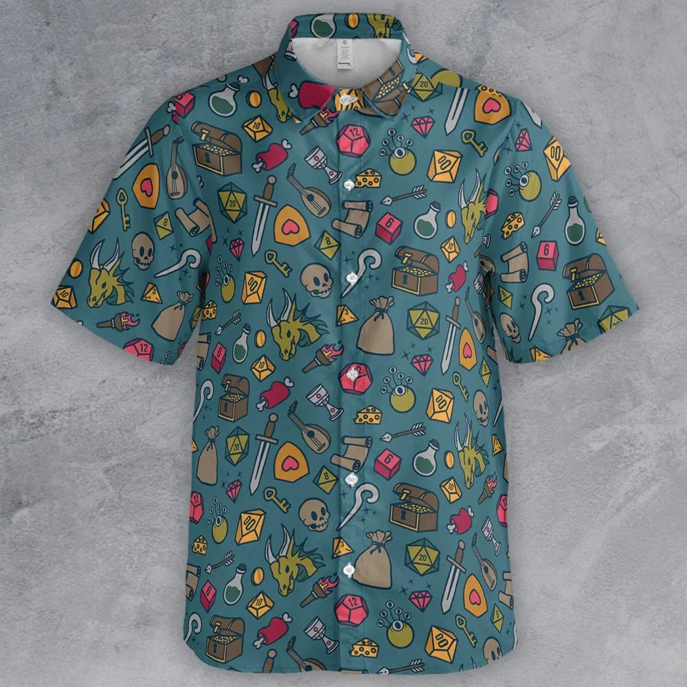 Play Your Role DnD Button Down Shirt - 2