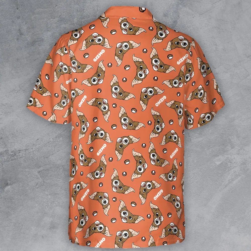 Gremlins Gizmo Head Toss Button Down Shirt - 3