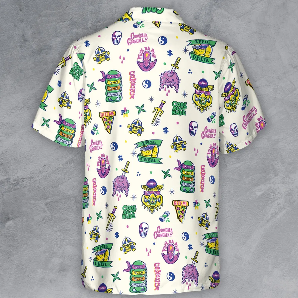 Shell Shock Teenage Mutant Ninja Turtles Button Down Shirt - 3