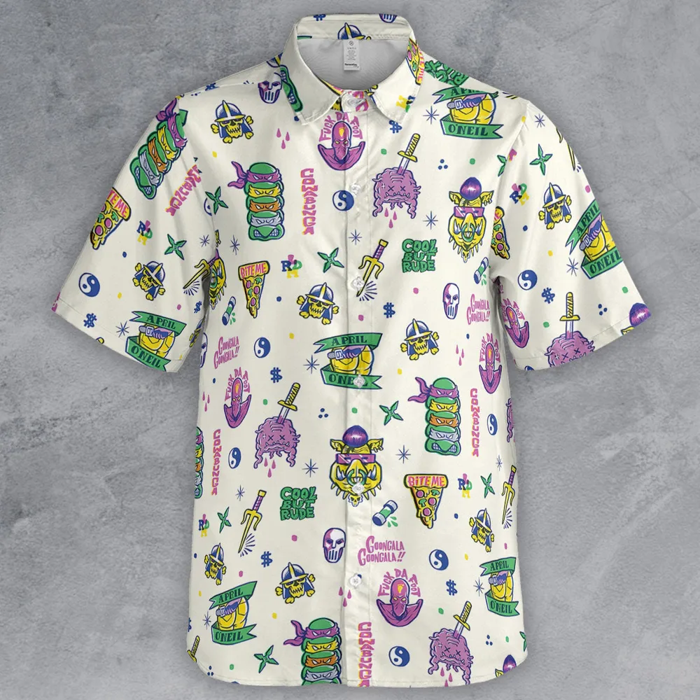 Shell Shock Teenage Mutant Ninja Turtles Button Down Shirt - 2
