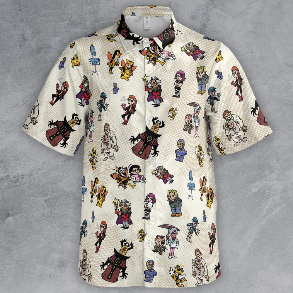 V Is For Venture The Venture Bros Villains Button Down Shirt - 2
