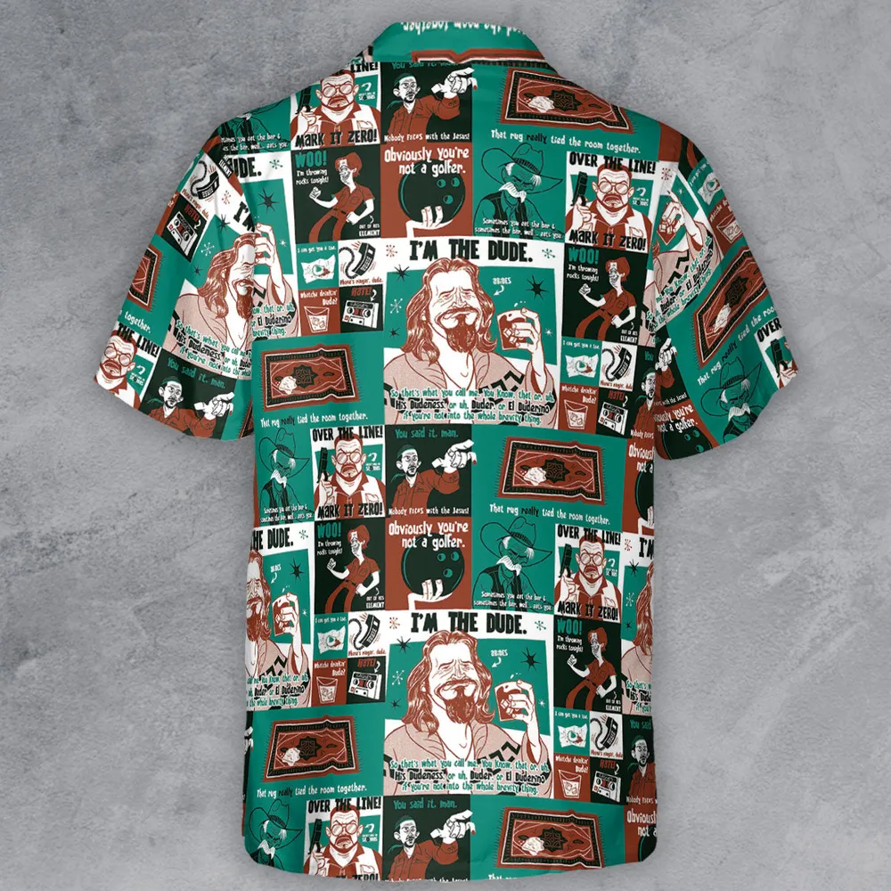 I'm The Dude The Big Lebowski Button Down Shirt - 3
