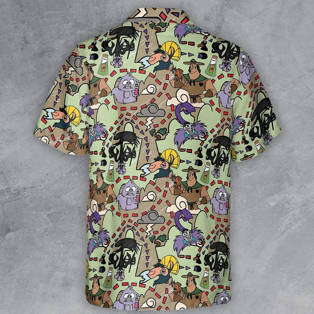 Groove Map The Emperor's New Groove Button Down Shirt - 3