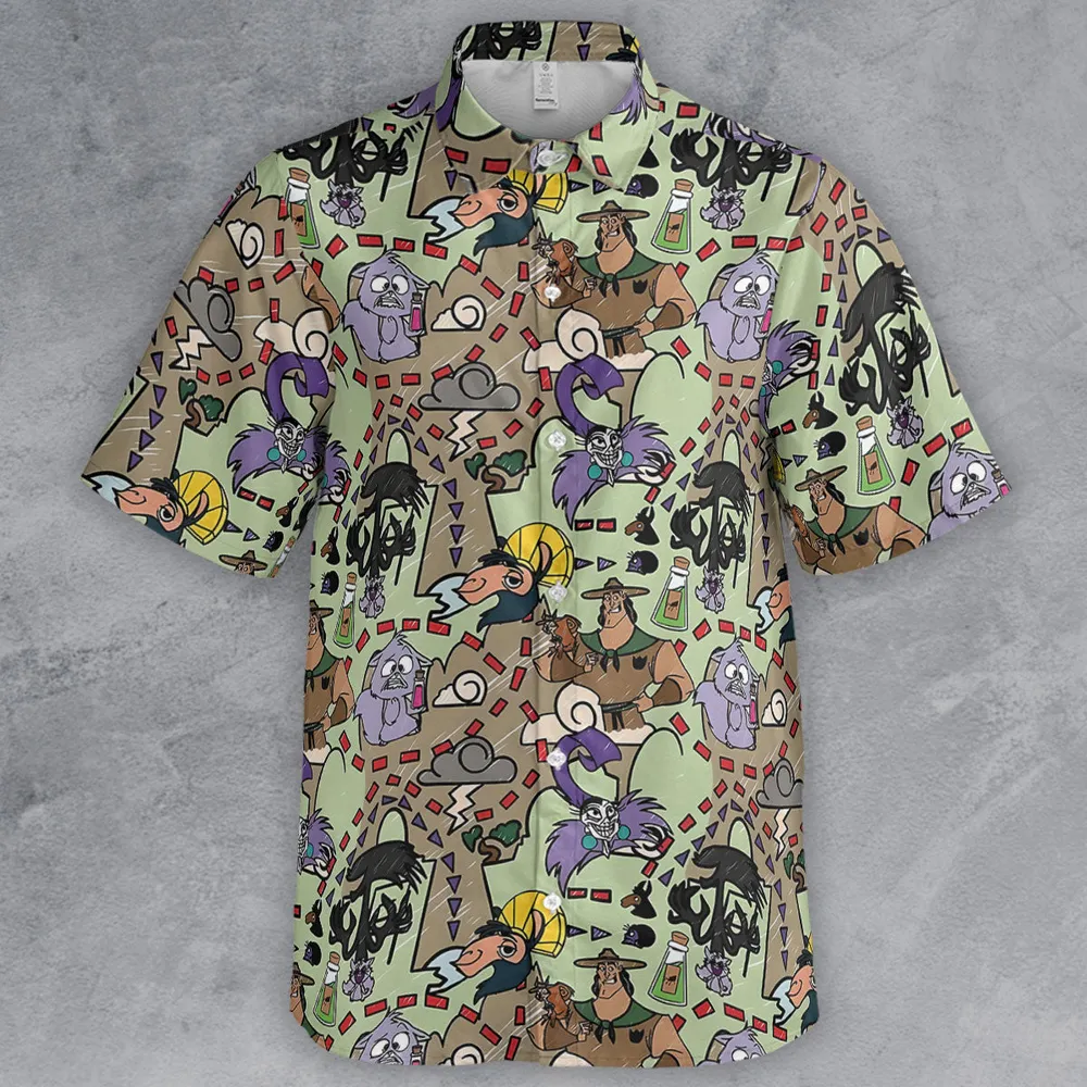 Groove Map The Emperor's New Groove Button Down Shirt - 2