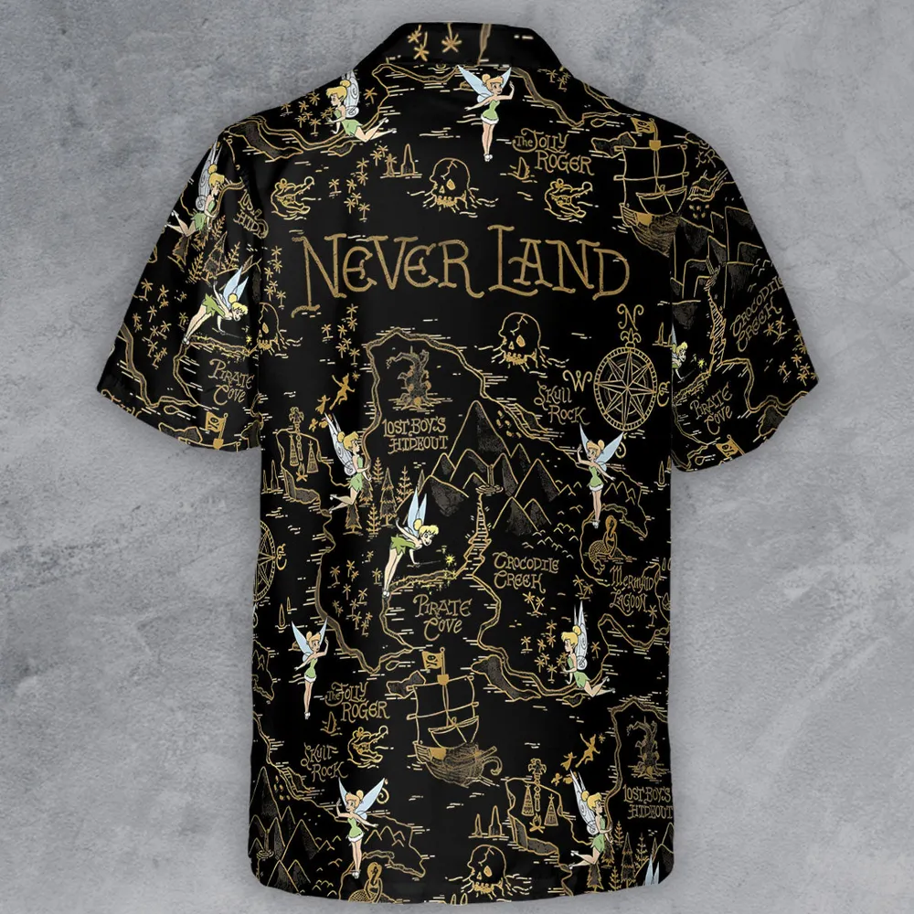 Finding Neverland Tinker Bell Button Down Shirt - 3