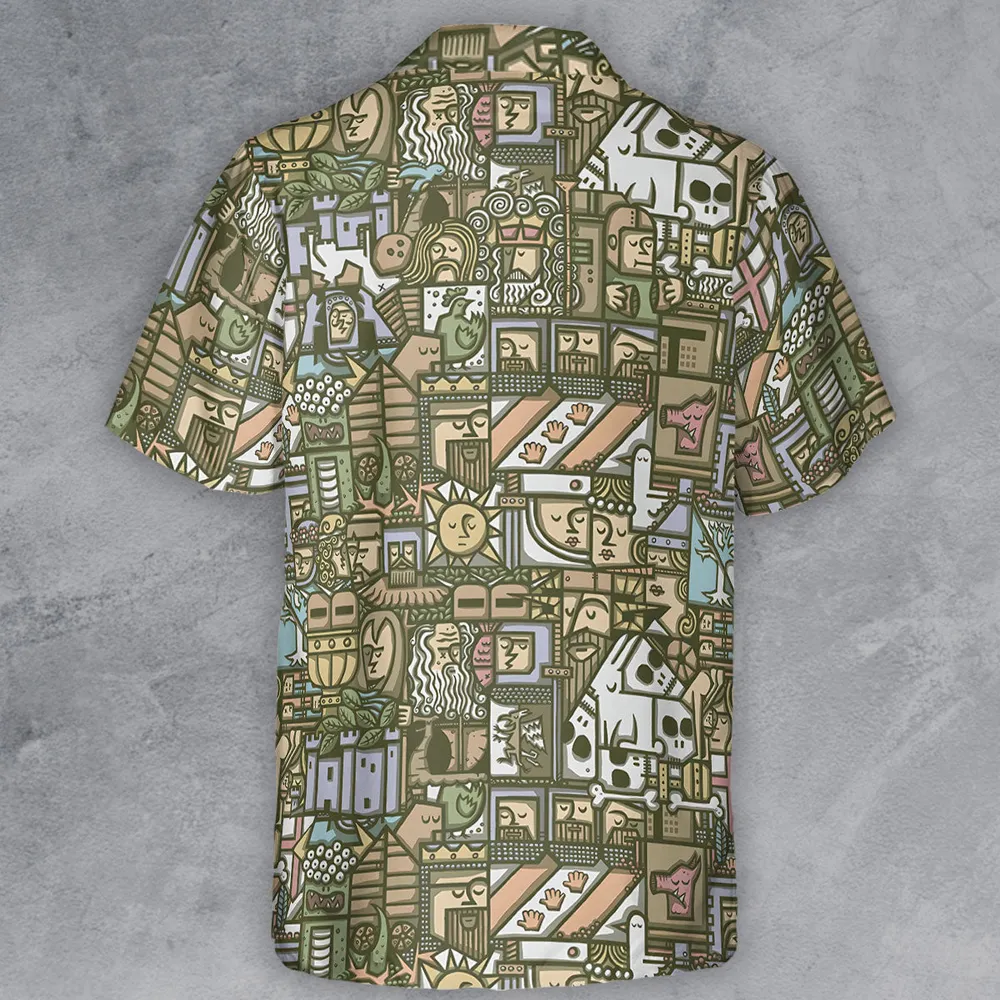 The Whole Grail Monty Python Button Down Shirt - 3