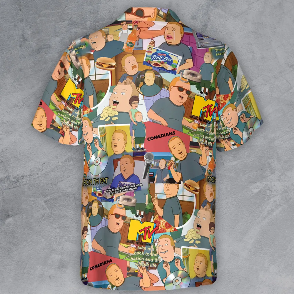 Bobby Face King Of The Hill Button Down Shirt - 3