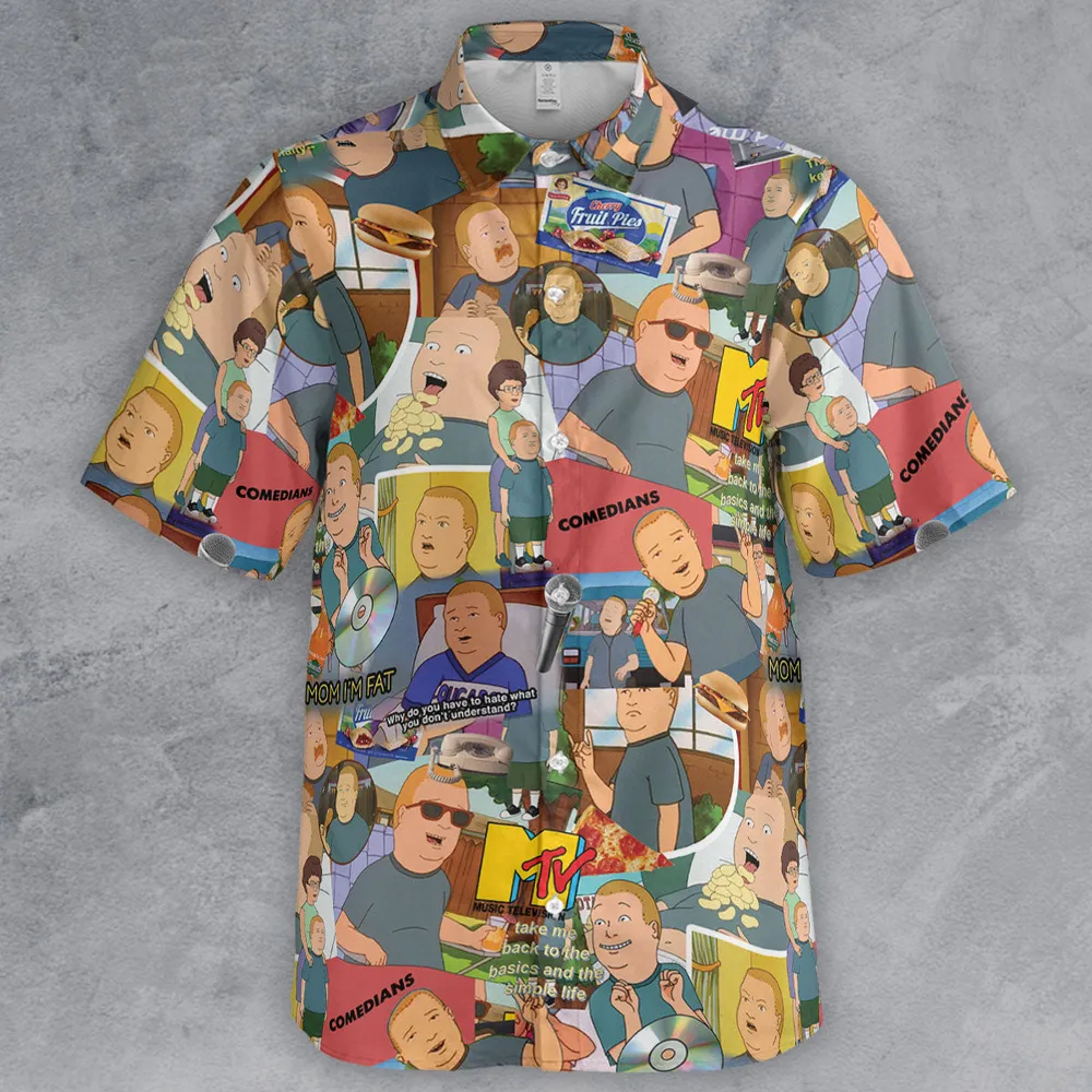 Bobby Face King Of The Hill Button Down Shirt - 2