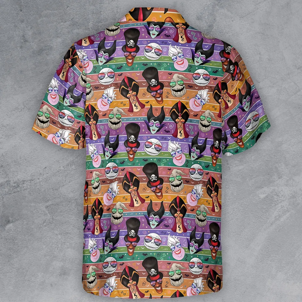 Chillin' like a Villain Summer Vibes Button Down Shirt - 3