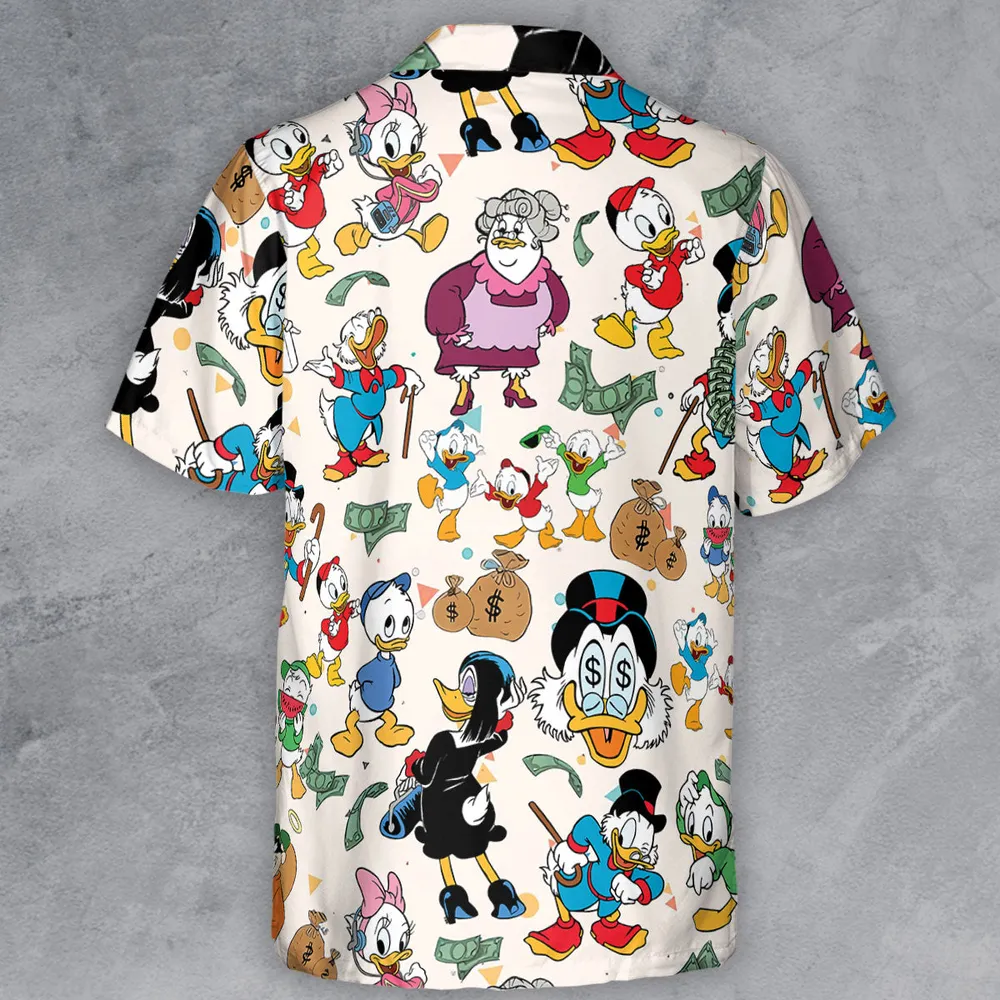 Donald Huey Dewey Ducktales Button Down Shirt - 3