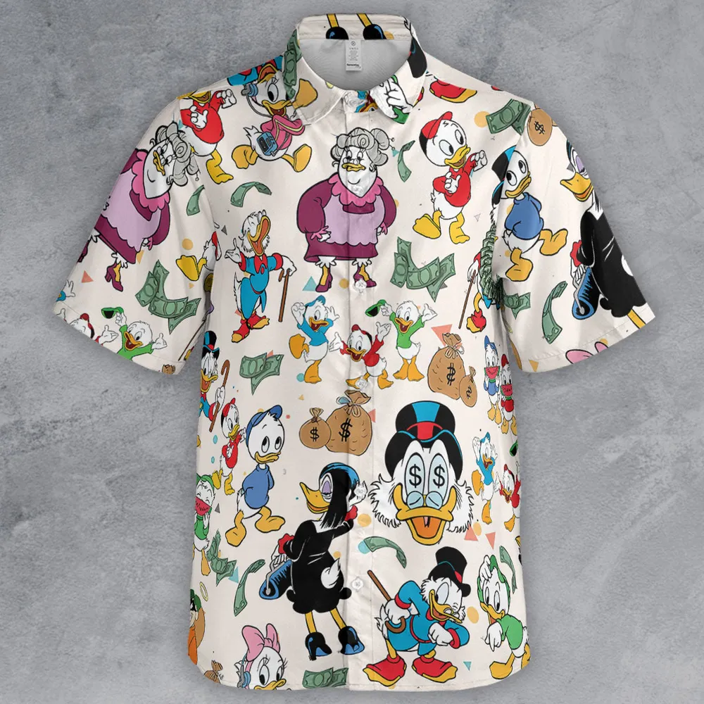 Donald Huey Dewey Ducktales Button Down Shirt - 2