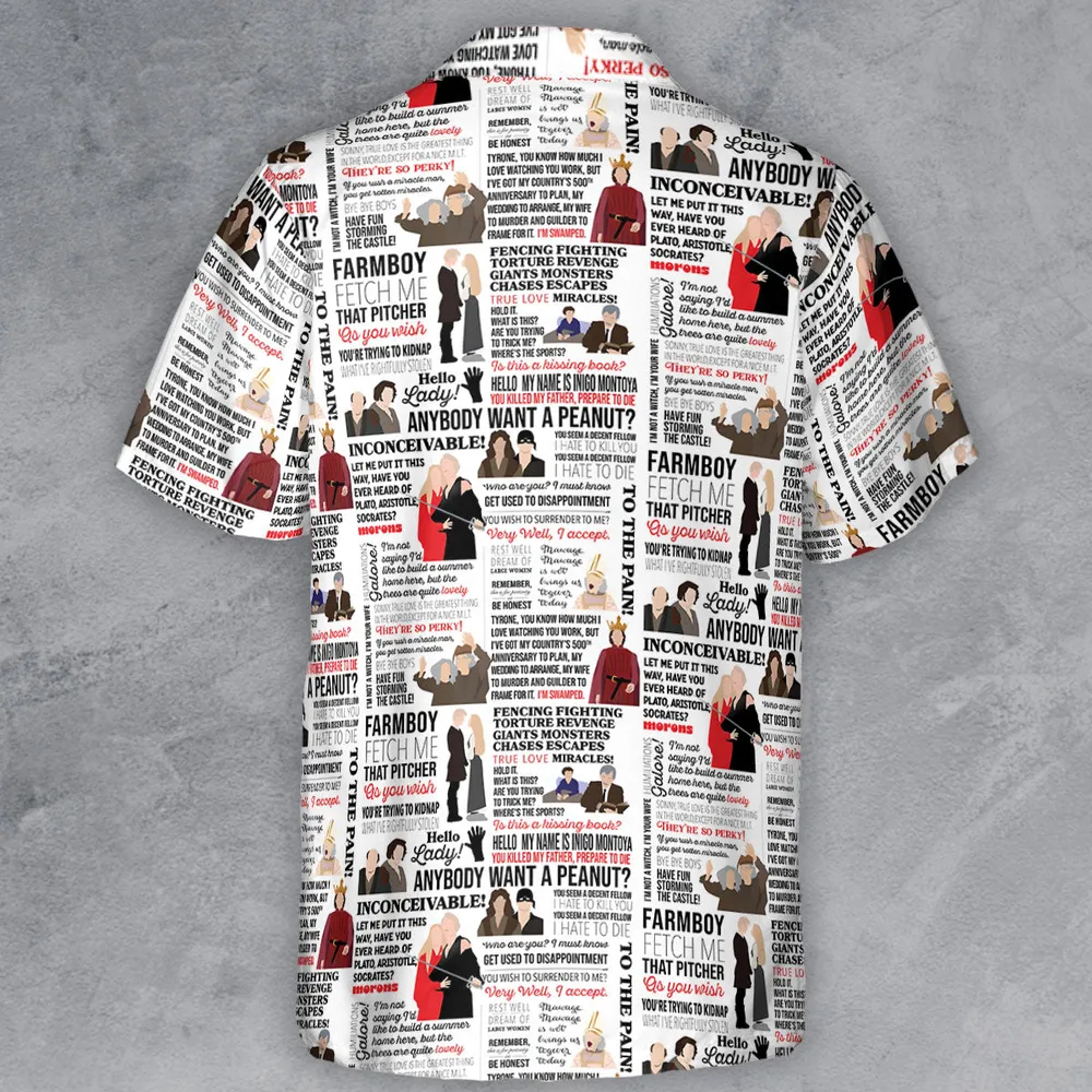 Inconceivable Quotes Button Down Shirt - 3