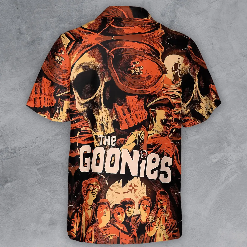 The Goonies Pattern Button Down Shirt - 3