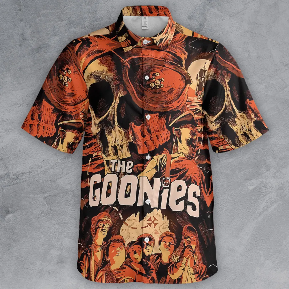 The Goonies Pattern Button Down Shirt - 2