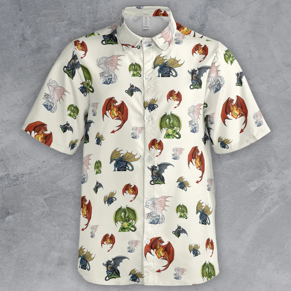 Dragon Dice DnD Button Down Shirt - 2