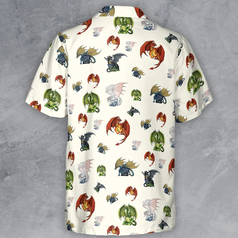Dragon Dice DnD Button Down Shirt - 3