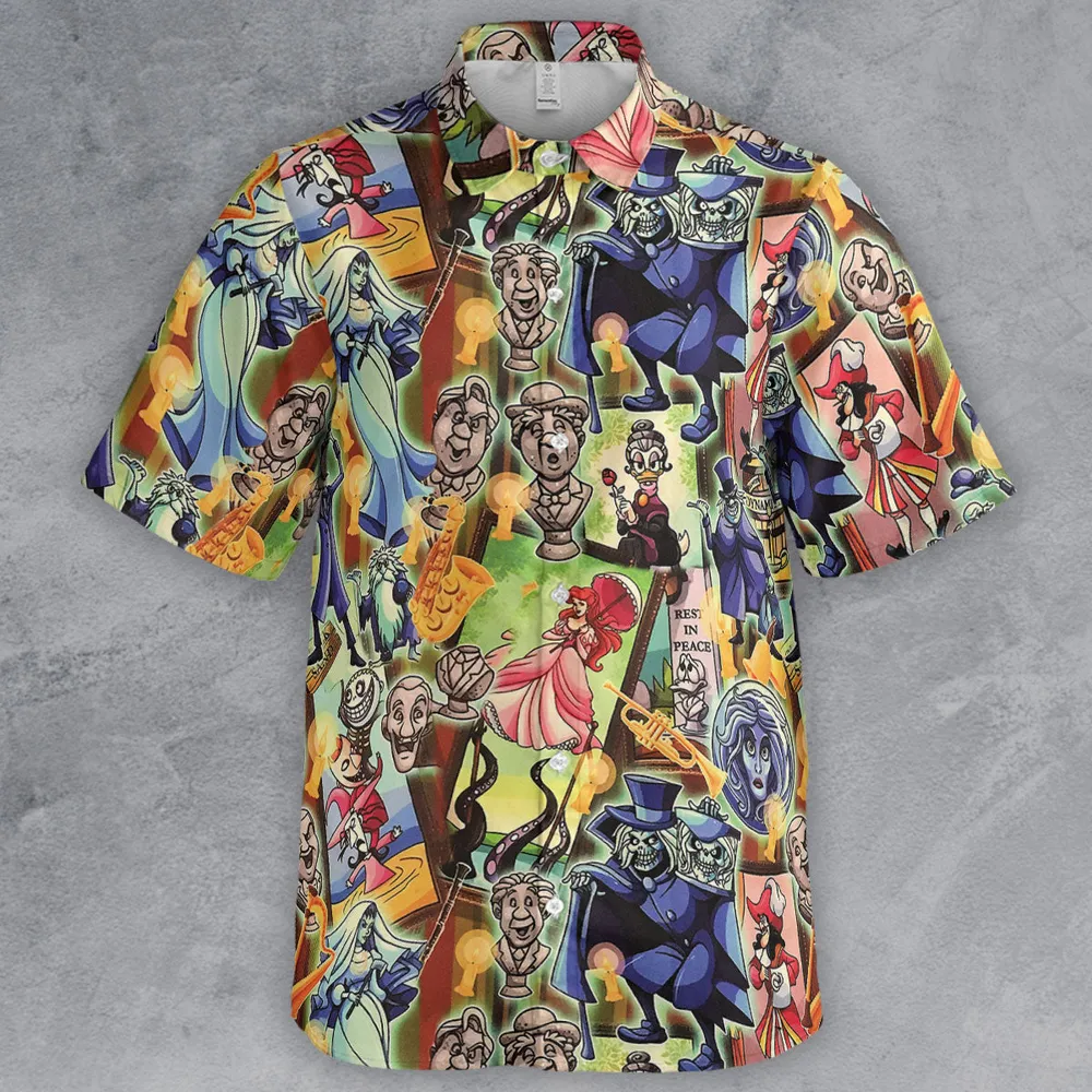 999 Happy Haunts Button Down Shirt - 2
