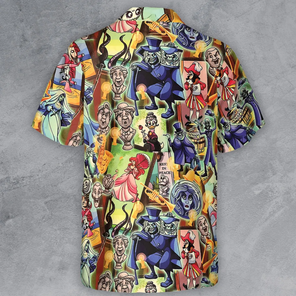 999 Happy Haunts Button Down Shirt - 3