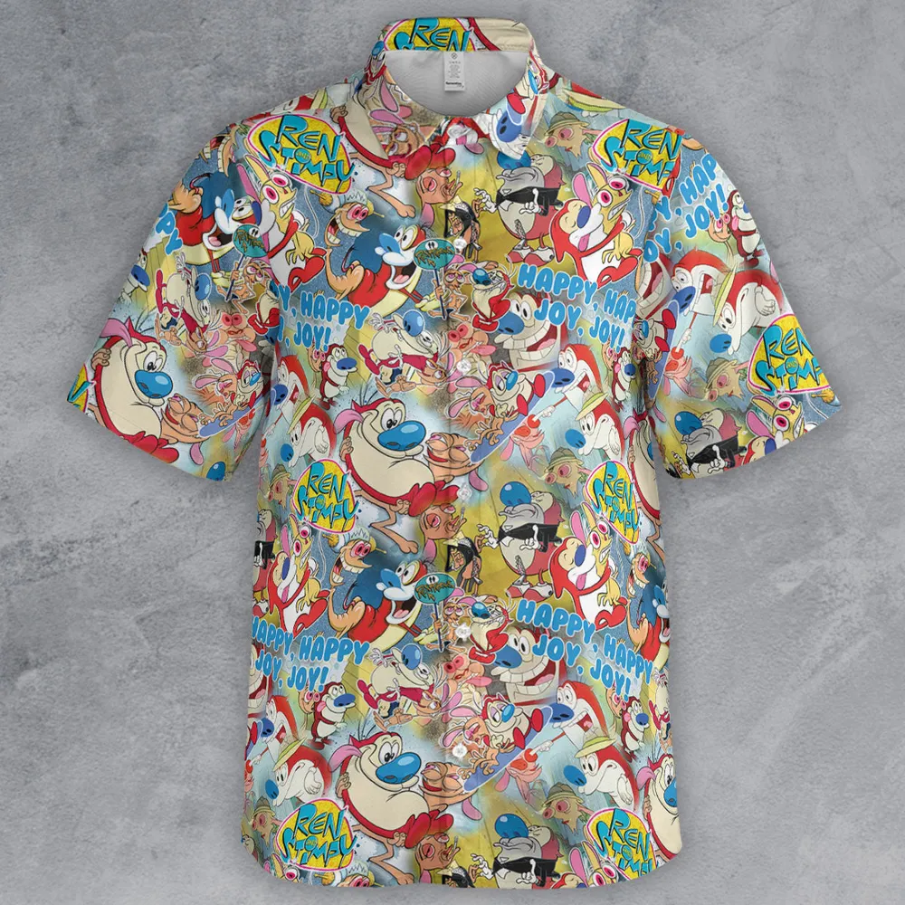 The Ren and Stimpy Show Button Down Shirt - 2
