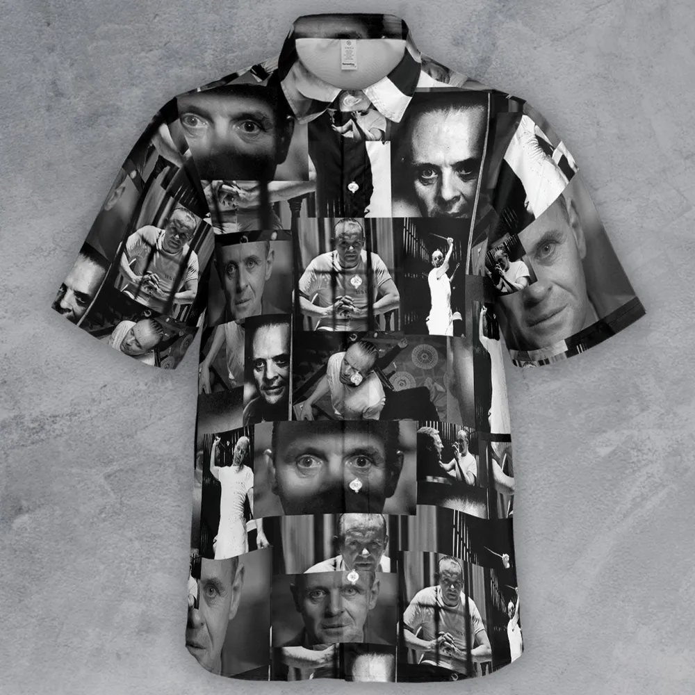 Hannibal Lecter The Silence of the Lambs Button Down Shirt - 2