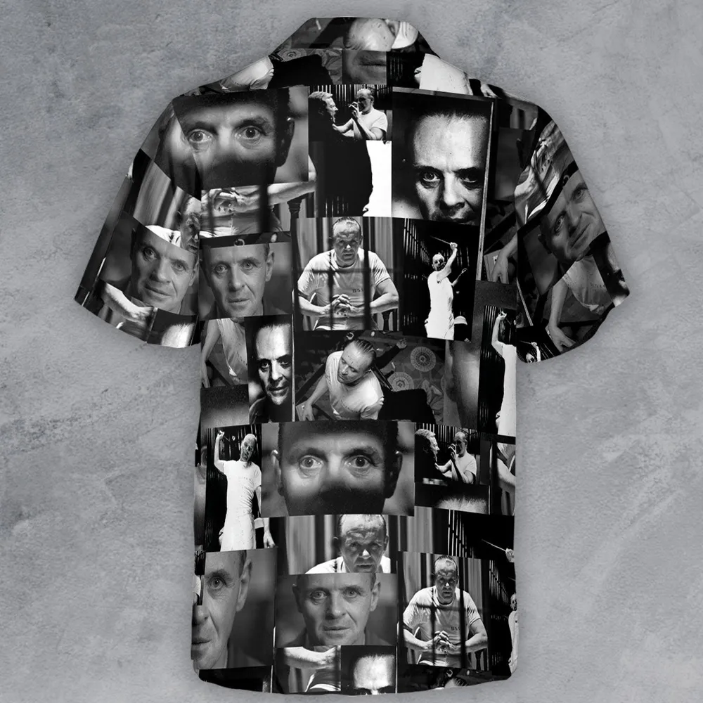 Hannibal Lecter The Silence of the Lambs Button Down Shirt - 3