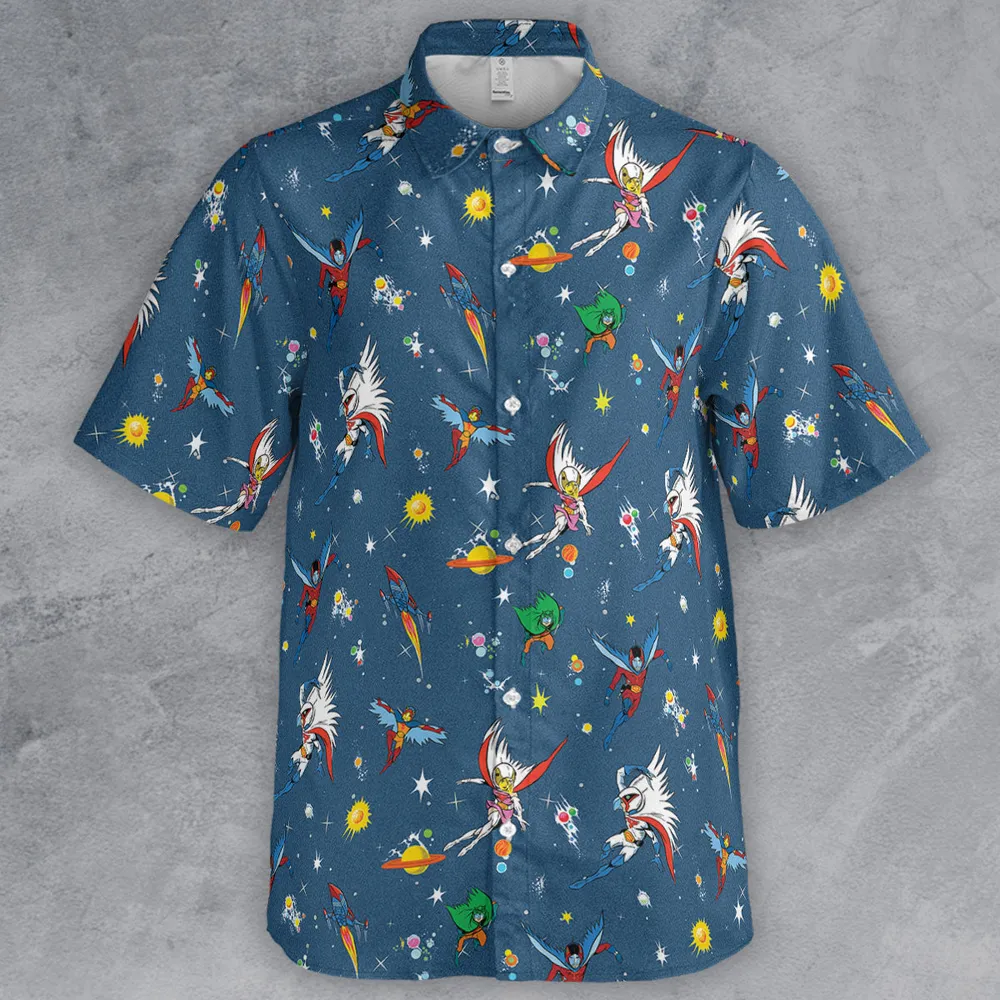 Battle of the Planets Button Down Shirt - 2