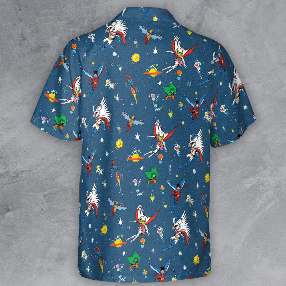 Battle of the Planets Button Down Shirt - 3