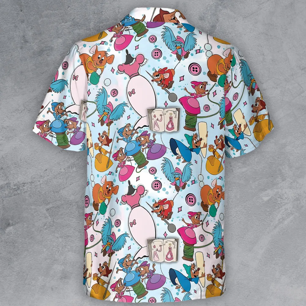 Jaq, Gus, & Sewing Friends Button Down Shirt - 3