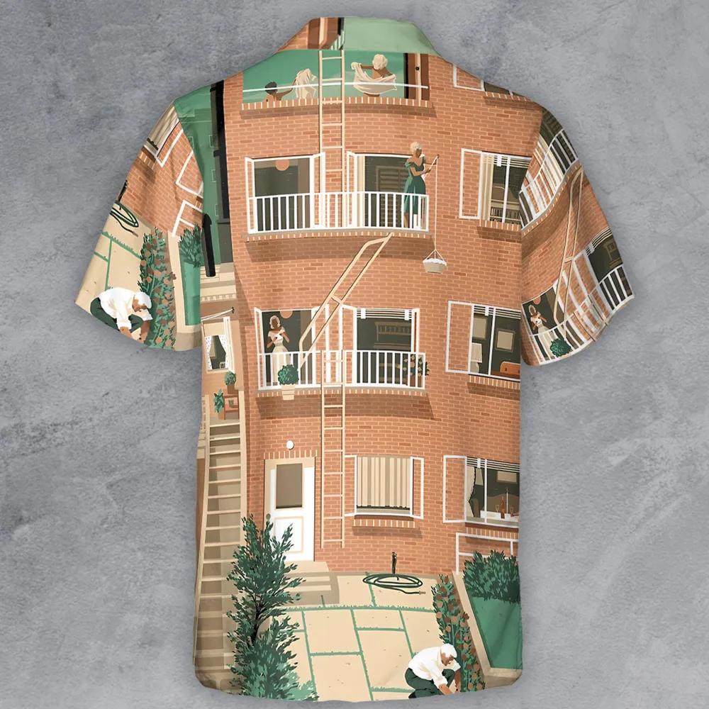 Rear Window Button Down Shirt - 3