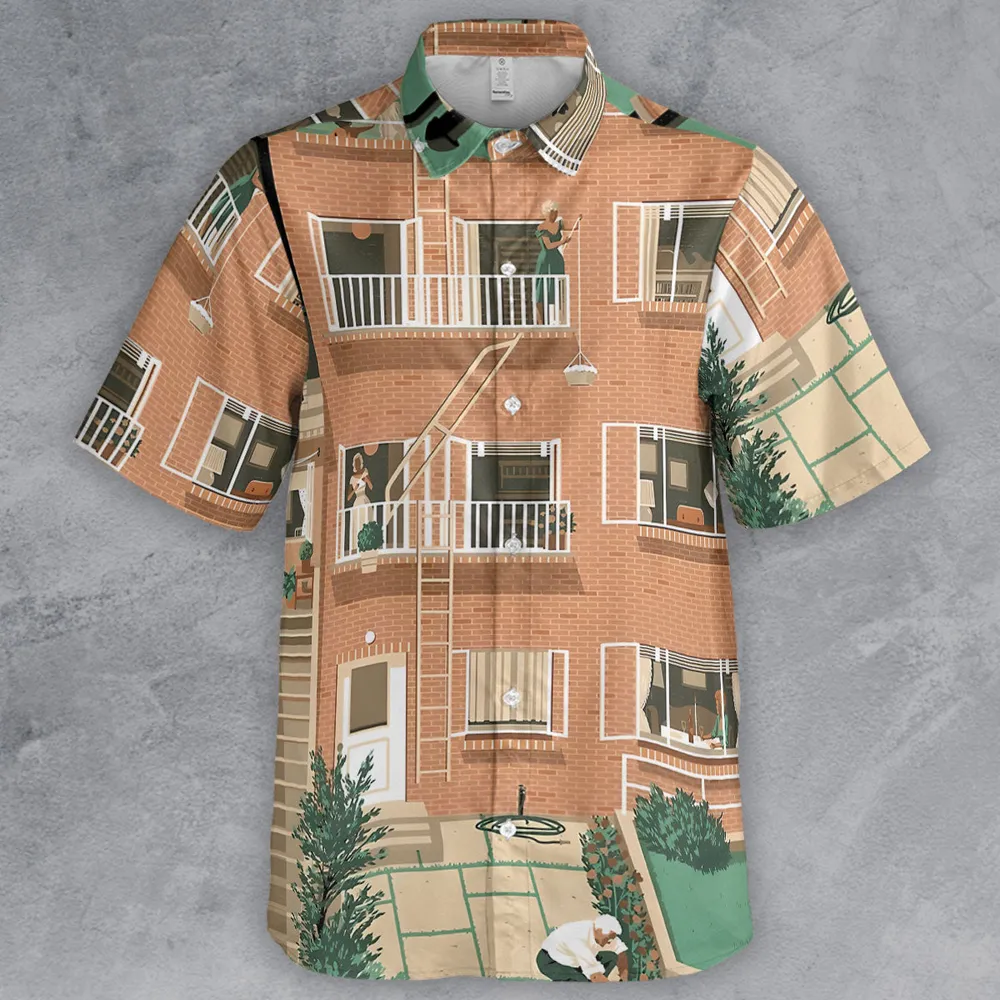 Rear Window Button Down Shirt - 2