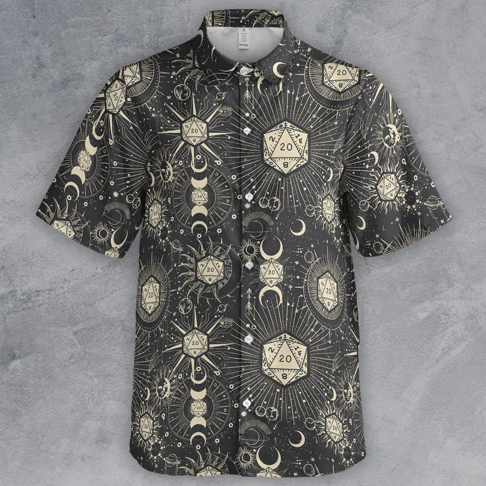 Diceyverse Dice RPG DND Button Down Shirt - 2
