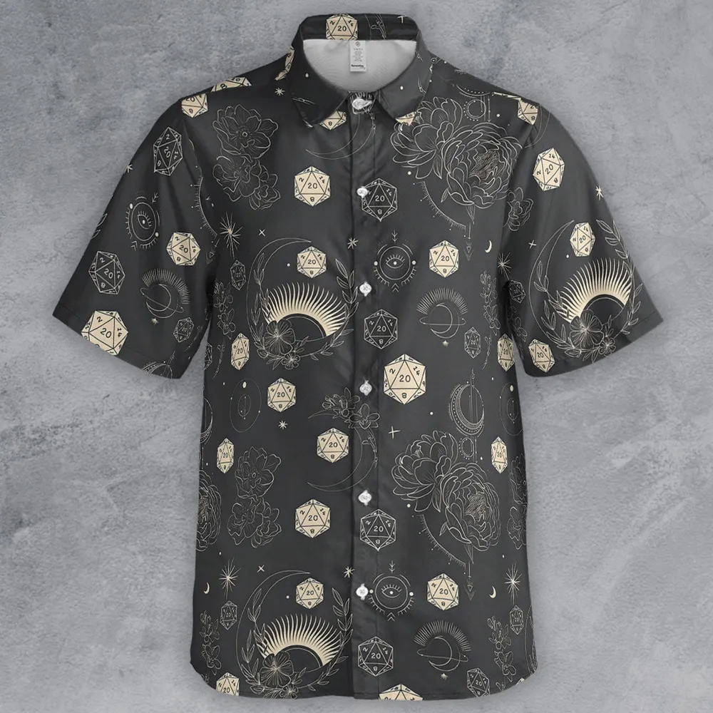 Explosion Dice DnD Button Down Shirt - 2