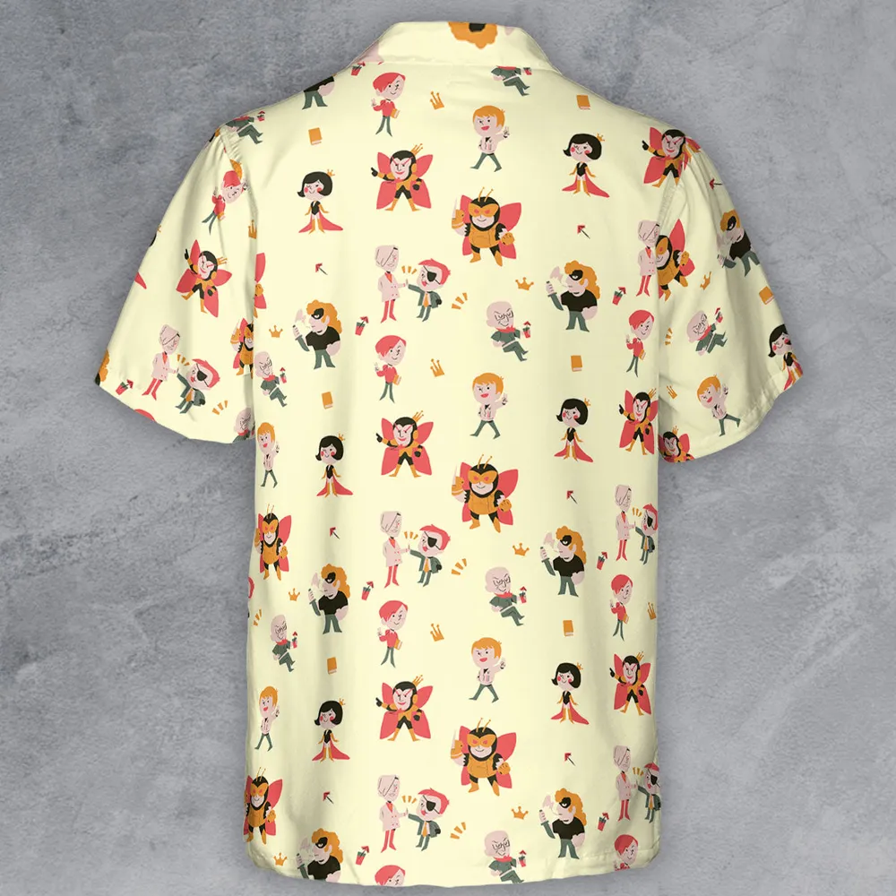 The Venture Bros Pattern Button Down Shirt - 3