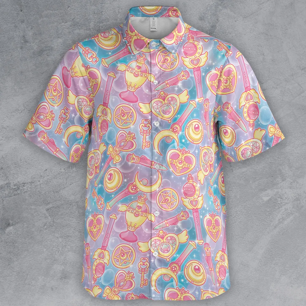 Magical Girls Sailor Moon Button Down Shirt - 2