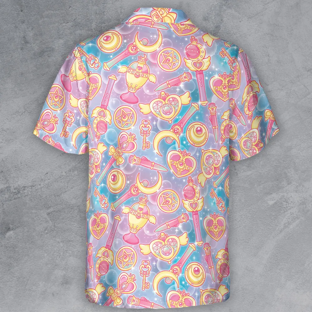 Magical Girls Sailor Moon Button Down Shirt - 3