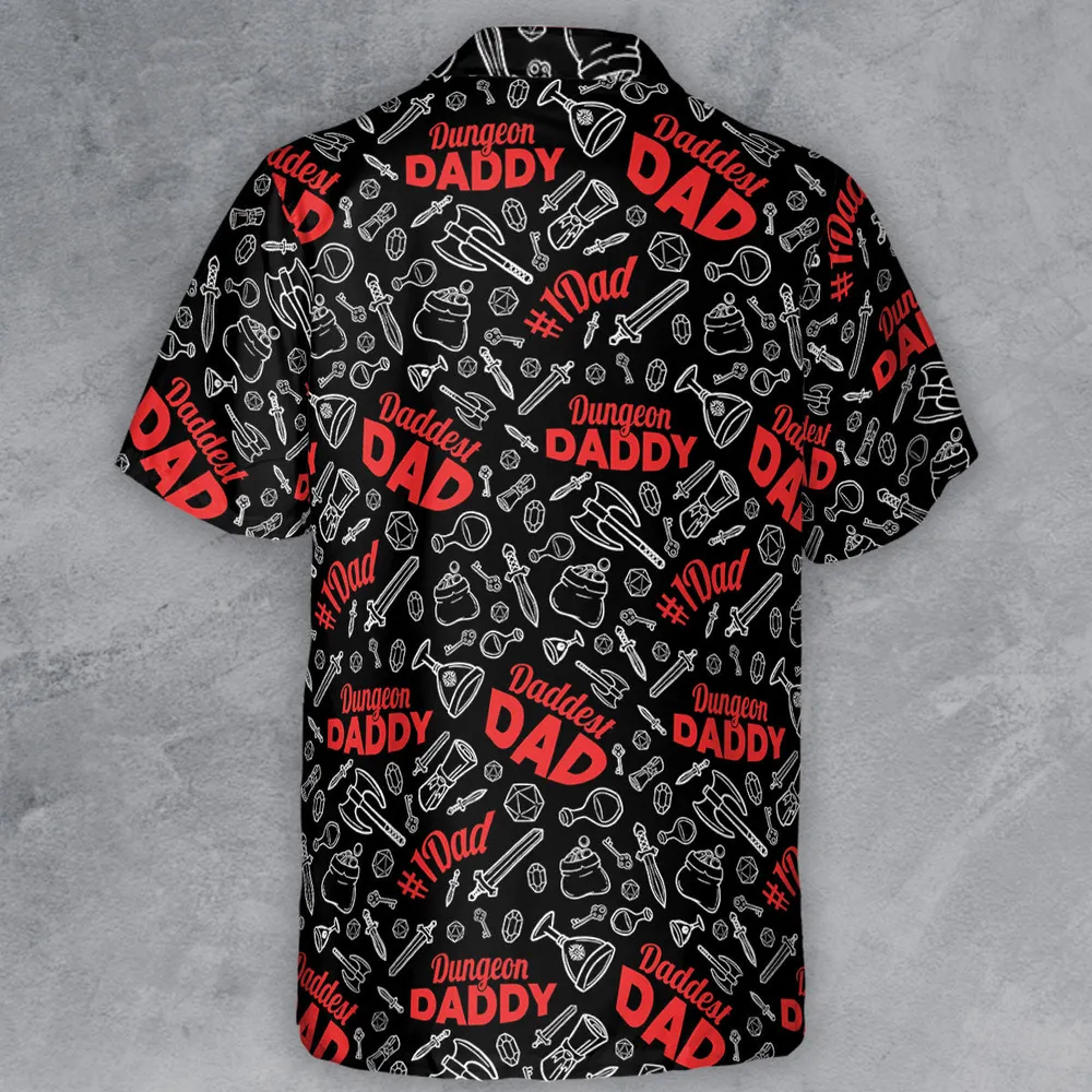 Dungeon Daddy DND Button Down Shirt - 3