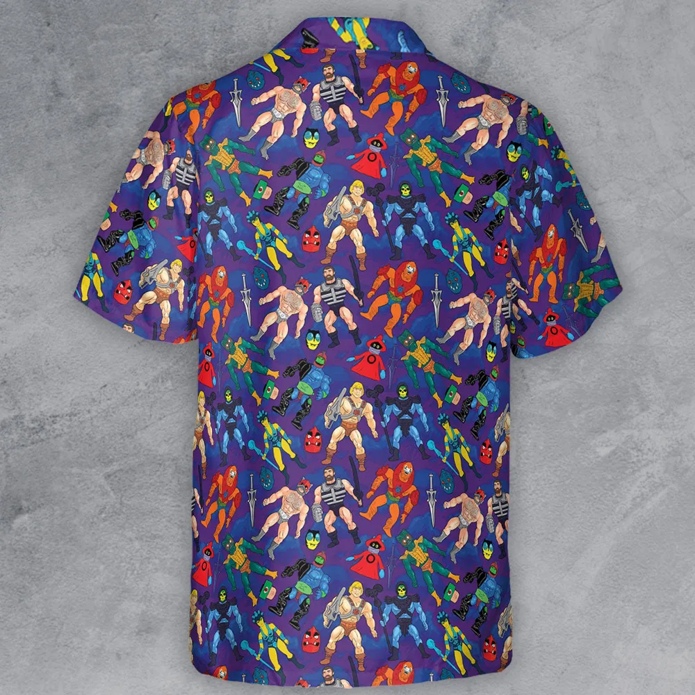MOTU Figures Button Down Shirt - 3