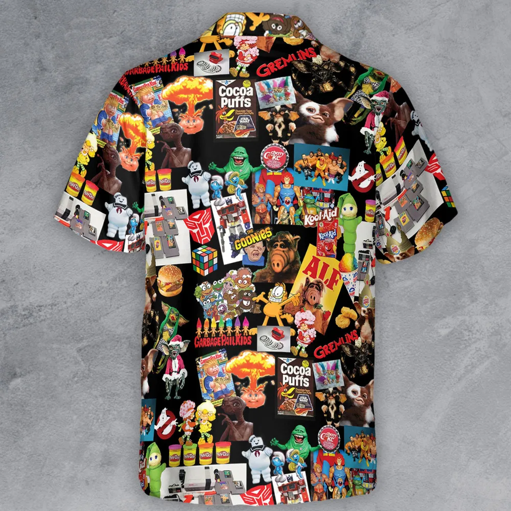 80's Kids Starter Pack Button Down Shirt - 3