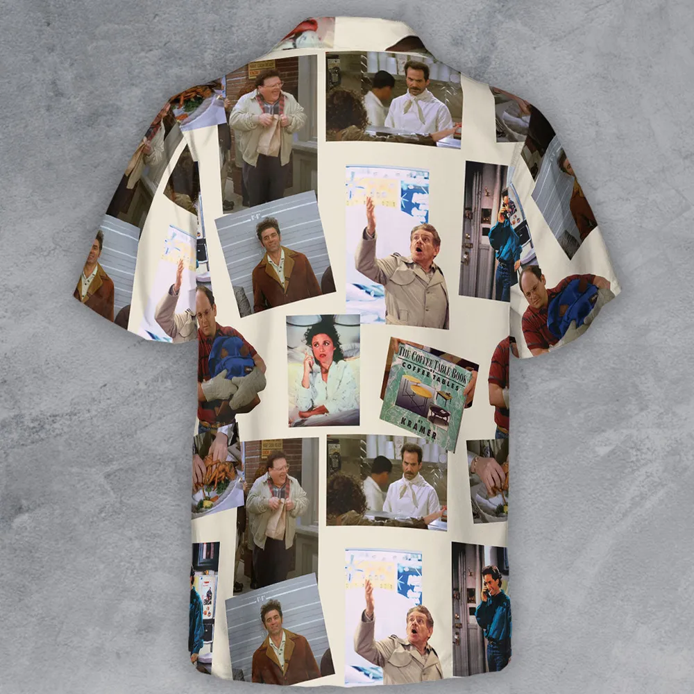 Seinfeld Famous Scenes Button Down Shirt - 3