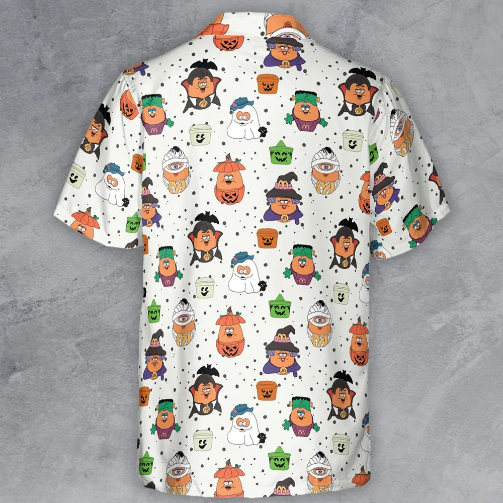 Memorable Friends McNugget Buddies Mcdonalds 1992 Button Down Shirt - 3