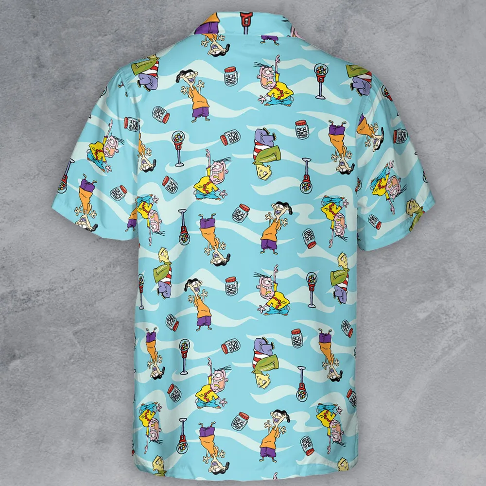 Quick Tips Regarding Ed, Edd, n Eddy Pattern Button Down Shirt - 3