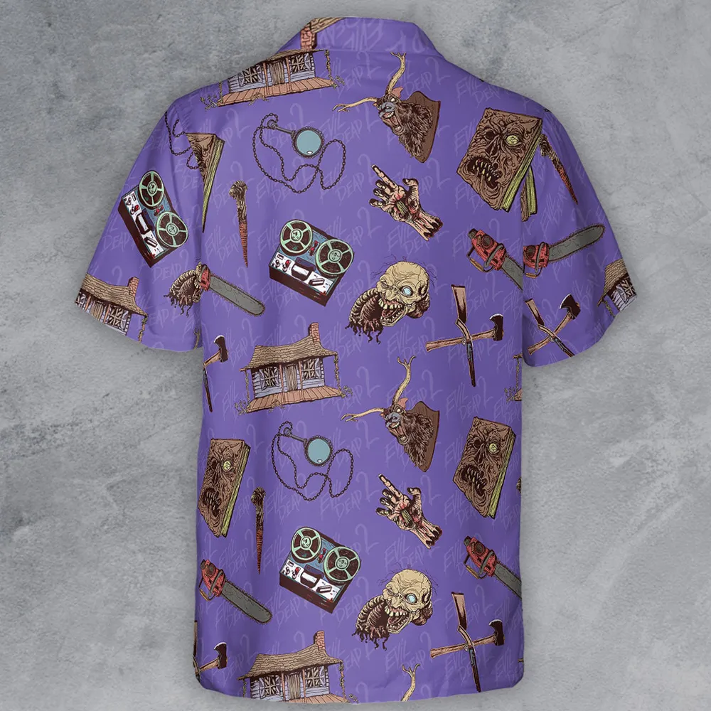 Evil Dead Horror Button Down Shirt - 3