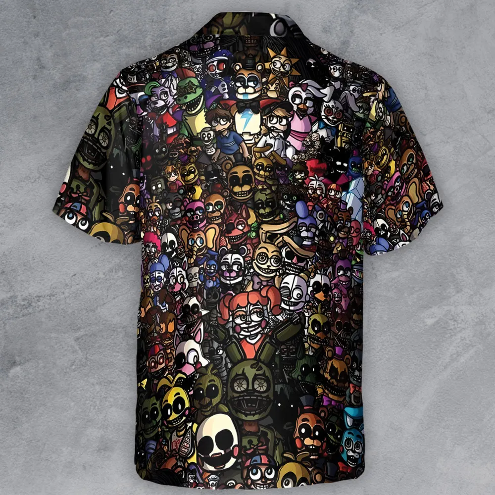 Doing A FNAF Button Down Shirt - 3