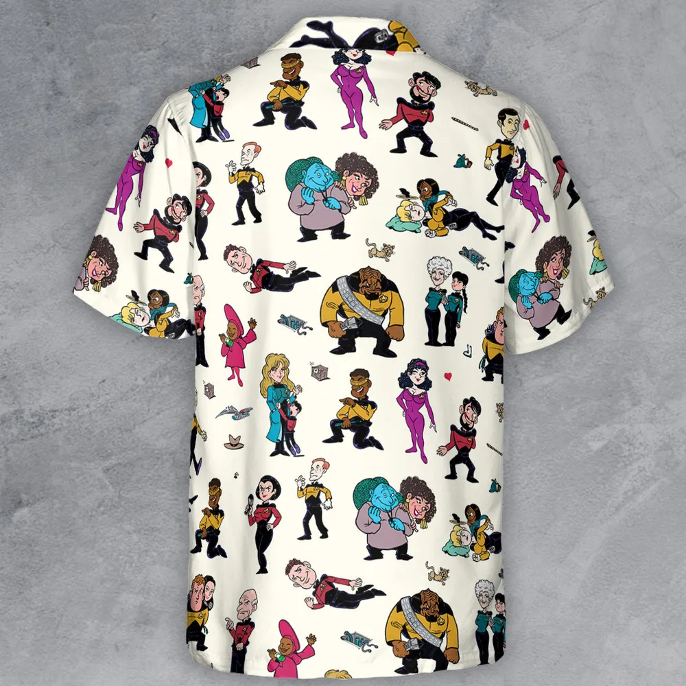 Star Trek TNG Tribute Button Down Shirt - 3