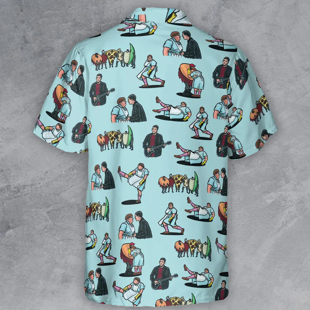 Lunch Lady Land SNL Button Down Shirt - 3